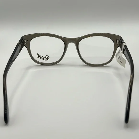 Persol Eyeglasses Men's 3270-V 1103 Opal Smoke 52-19-150mm RX-Able